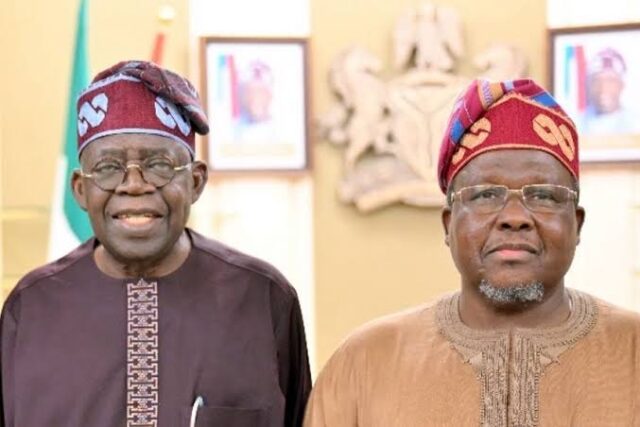 Tinubu promotes Masari to SA on political affairs