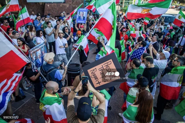 Iranians celebrate after reports of Ayatollah’s death
