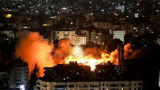 Explosions erupt across Tel Aviv as Iran fires missiles Iran, Lebanon