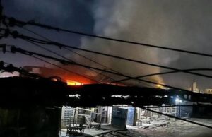 Fire destroys 10 shops at Terminus Market in Jos