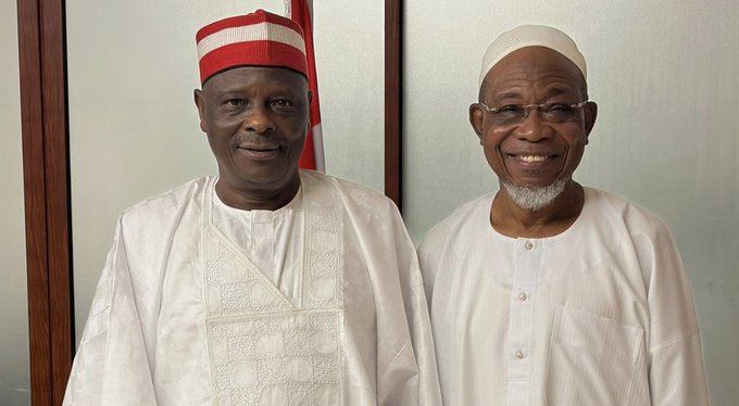 Kwankwaso and Aregbesola Kwankwaso