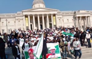 Group holds rally in London to celebrate Tinubu’s state visit Tinubu