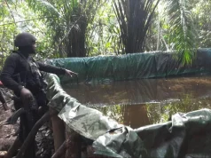 NSCDC uncovers illegal crude oil storage site in Rivers