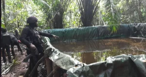 NSCDC uncovers illegal crude oil storage site in Rivers