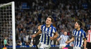 Real Sociedad defeat Athletic Bilbao to reach Copa del Rey final Real Sociedad