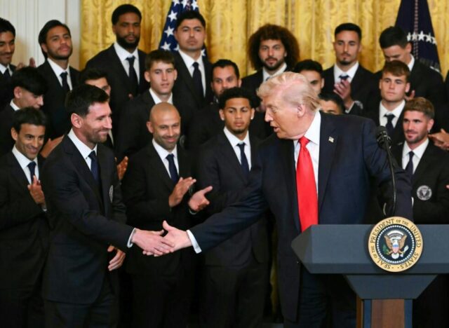 Trump hosts Messi, other Inter Miami players at White House Trump
