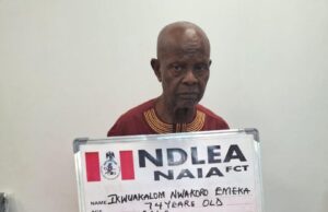 VIDEO: UK-bound 74-year-old man nabbed with cocaine hidden in balloons at Abuja airport