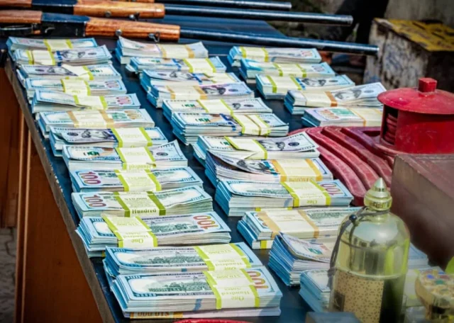 NSCDC foils criminal syndicate, seizes $600K, weapons, mining tools