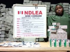 NDLEA nabs Togolese woman at Seme border NDLEA