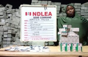 NDLEA nabs Togolese woman at Seme border NDLEA