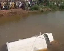 Three dead, five rescued as bus plunges into river in Ibadan