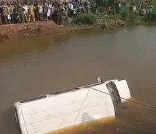 Three dead, five rescued as bus plunges into river in Ibadan