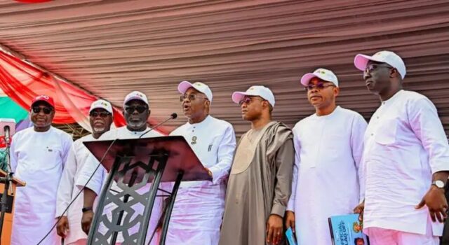 Uba Sani, Uzodimma, others storm Ekiti for Oyebanji’s campaign flag-off Ekiti