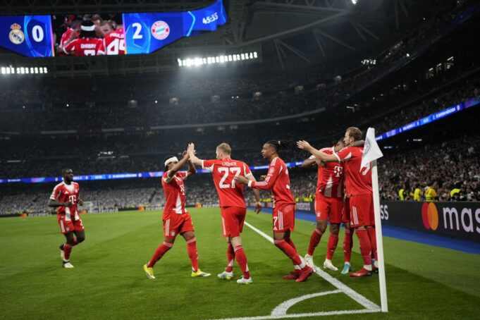 Bayern beat Real Madrid as Arsenal steal Champions League advantage against Sporting Bayern