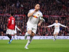 Okafor nets brace as Leeds defeat Man United at Old Trafford for first time in 45 years Okafor