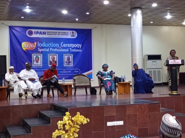 FG urges integrity as IPAN inducts 49 professionals IPAN
