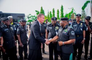 US group donates protective gear to Nigeria police