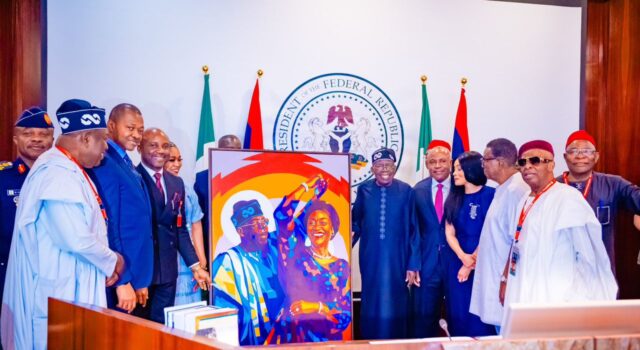 2027: Mbah leads Enugu delegation to pledge support for Tinubu