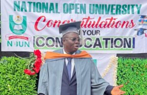 Mr Latin bags bachelor’s degree from NOUN Mr Latin