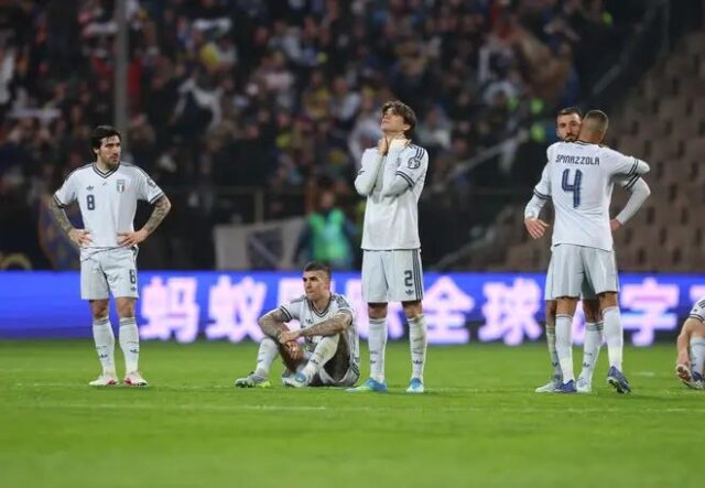 Again, Italy miss out on World Cup as Bosnia, Turkey, Sweden qualify Italy