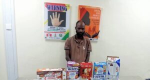 NDLEA intercepts imported drugs hidden in snacks, arrests fashion designer in Lagos NDLEA