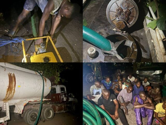 Army dismantles oil theft syndicate along Lagos waterways, arrests 15