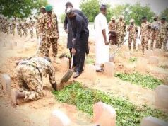 General Braimah, other fallen soldiers buried in Maiduguri