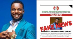EFCC calls out Sabinus over fake ‘wanted’ poster, orders him to stop