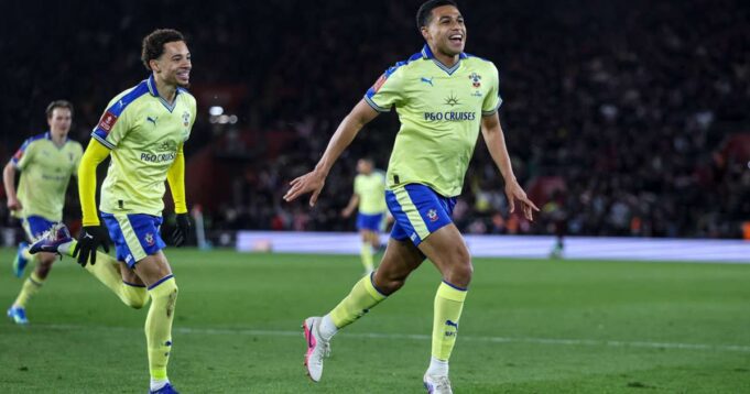 Second tier Southampton knock Arsenal out of FA Cup Southampton