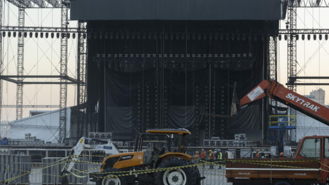 Stage technician dies during setup for Shakira concert in Brazil Technician