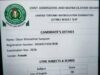 JAMB debunks viral claim of 394 UTME score, labels result slip fake