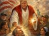 Trump posts AI image of himself as Jesus amid feud with Pope Leo