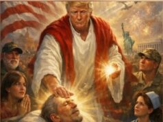 Trump posts AI image of himself as Jesus amid feud with Pope Leo