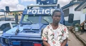 Man arrested for stealing Ghana police armoured vehicle