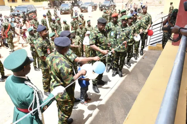Army boosts troop welfare with new housing, water project in Kaduna