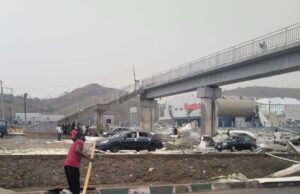 Windstorm damages Kugbo Bus Terminal, Nyanya Bridge in Abuja Windstorm