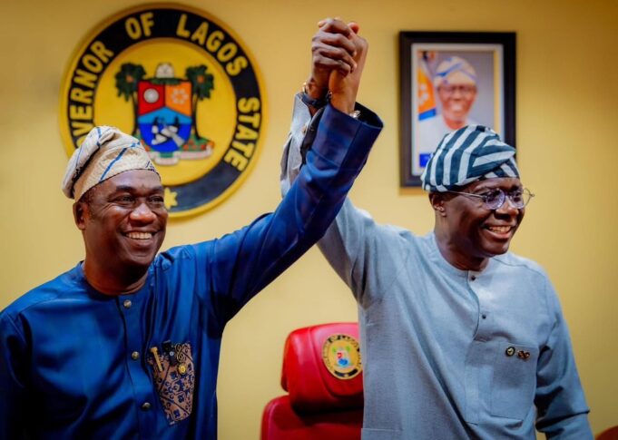 Sanwo-Olu and Hamzat Sanwo-Olu