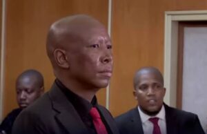 Malema jailed five years over rally gunfire