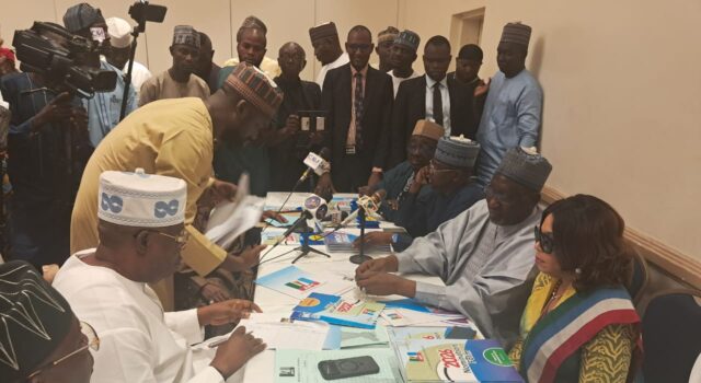 2027: Faleke picks presidential forms for Tinubu