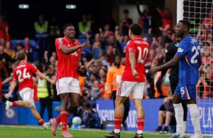 EPL: Awoniyi nets brace as Forest sink Chelsea to boost survival bid Awoniyi