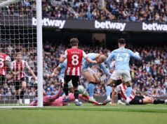 EPL: Man City thrash Brentford to close gap on Arsenal Arsenal