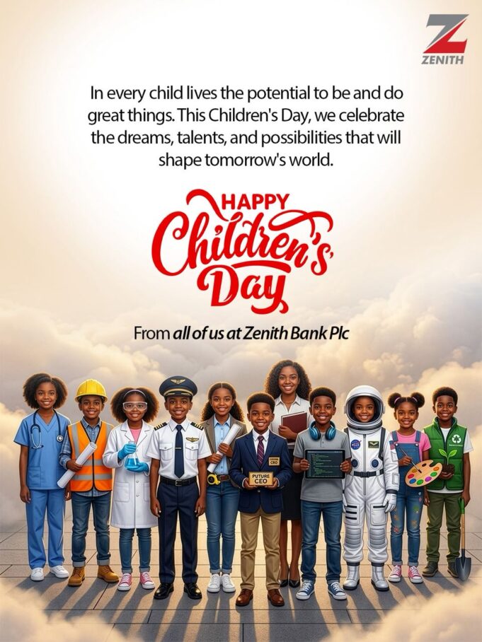 Zenith Bank deepens investment in children’s education, financial literacy Zenith Bank