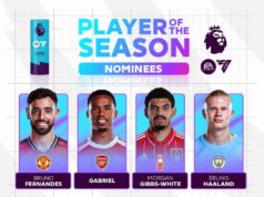 Arsenal trio, Haaland, Fernandes nominated for Premier League player of the season award Premier League