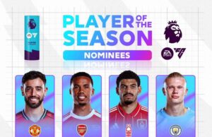 Arsenal trio, Haaland, Fernandes nominated for Premier League player of the season award Premier League