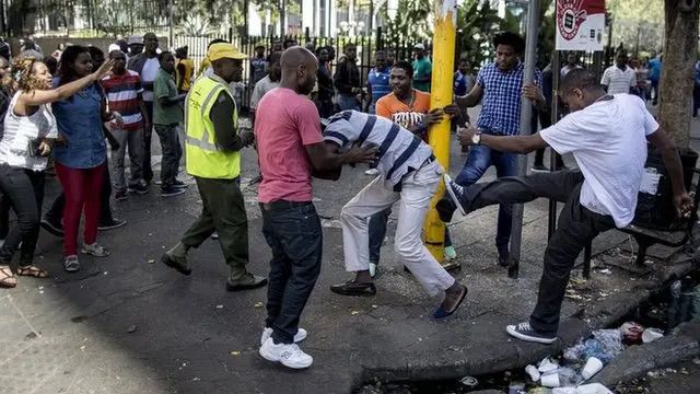 Xenophobic attack in South Africa Nigerians