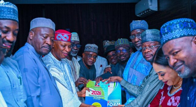 Gov Yusuf submits APC nomination form for 2027 Kano governorship race