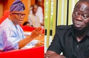 ‘I will take you out of Senate’, Akpabio threatens Oshiomhole