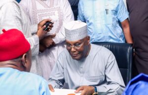 Atiku, Amaechi file ADC presidential forms for 2027 race