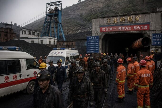 China coal mine gas explosion Coal mine