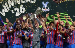 Crystal Palace beat Rayo Vallecano to win first European trophy Palace
